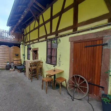 Typique Alsacien Maison Vigneronne 18e Siecle Lägenhet